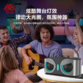 New Owl Bluetooth audio integrated microphone portable karaoke high-power wireless colorful karaoke Bluetooth speaker