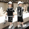 Boys' Pure Cotton Ghost Print Short Sleeve T-Shirt