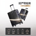 行李箱女网红复古20寸小型旅行万向轮拉杆箱24寸学生结实耐用