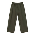 ARTIE Men's Wide Leg Straight Leg Draped Drawstring Wide Leg Pants