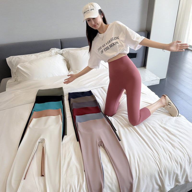 Summer Petite High Waist Lightweight Pants