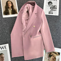 Women's Casual Fashion Petite Loose Jacket 2026 | Trendy Jacket - Black Pants