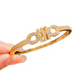 Premium Starry Sky Light Luxury Cubic Zirconia Bangle Girls Fashionable Simple Bracelet Couples Elegant Versatile Hand Jewelry Wholesale