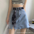 Women's Fashion Versatile Belt Dress + Pants 2026 | Casual Trousers - Black