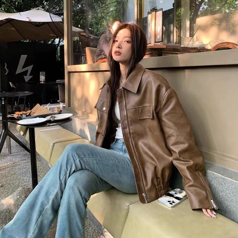 Women's Fall Jacket 2026 | Trendy Jacket - Coffee