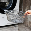 water corrugated bucket household water storage thickened plastic bucket laundry portable small buck