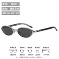 2026 New Korean Knit Women Sunglasses Premium gm Sunglasses Old Money Retro Polarized Men Metal Small-Frame Sun-Proof