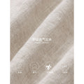 Slimming Versatile Linen 3/4 Sleeve Lapel Collar Loose Shirt
