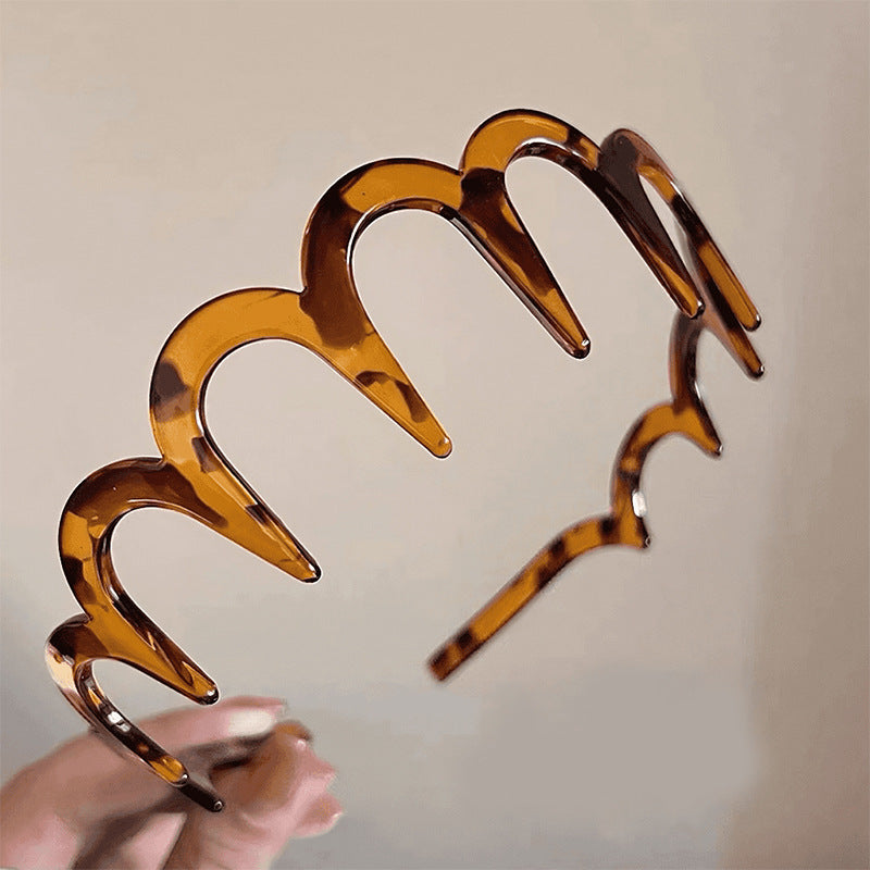 Wavy Tooth Headband for Hair and Face Washing - view 7