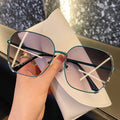 2026 New Influencer Fashionable Sunglasses Korean Square Oval Round Women Sunglasses Personality UV-Protection Glasses Sunglasses