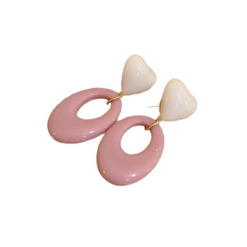 Dopamine Pearl Flower Drop Earrings - view 5