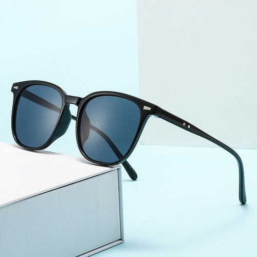 New Import Premium UV-Proof Sunglasses Retro Glasses Frame Slim Face Unisex Style Sun-Proof Sunglasses