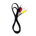 1 meter one minute three av cable 3.5mm revolution 3RCA lotus cable set-top box audio video cable audio