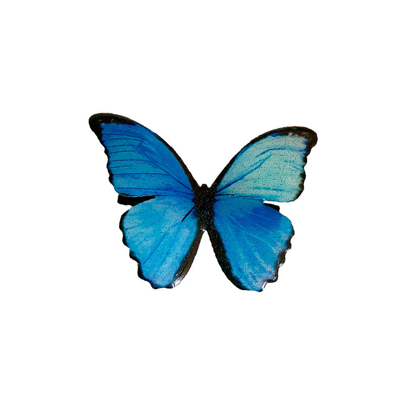 Dreamy Blue Butterfly Hair Clip - view 5