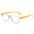 Kids Anti-Blue Coated Glasses New Unisex Kids Silicone Temple Goggles Baby Plano Bulk Discount