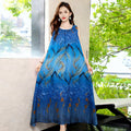 High-End Cotton Bohemian Beach Dress, 2026 Early Summer