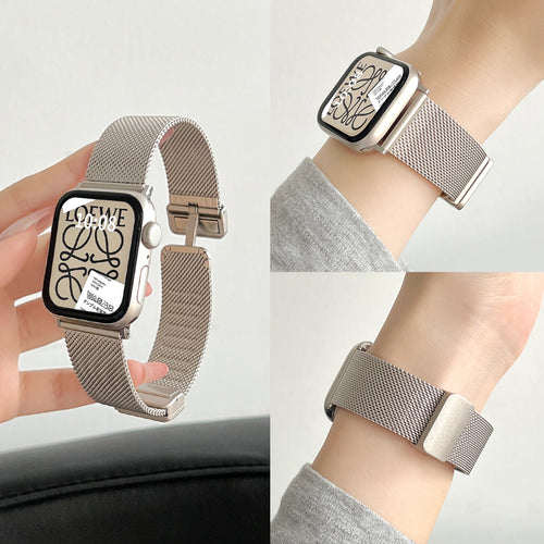 Fits Xiaomi Band 9 / 8pro Band Metal Magnetic New Redmi Watch watch6 / 5 / 4 Magnetic Wrist Strap