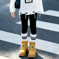 Girls' Loose Ripped Hoodie & Skinny Pants Set