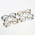 Light Feel Photochromic Prescription Glasses Ultra-Light Korean Style Brightening Eye Frame Overseas With Rx Big Frame Face-Slimming Prescription Sunglasses
