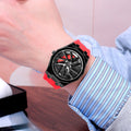 New Rotating Watch Men Wheel Hub Rotation Motion Quartz Watch Overseas Trendy Sports Waterproof Silicone Watch Drop Ship