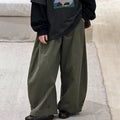 Girls' Striped Hoodie & Cargo Pants Set - Cool Casual