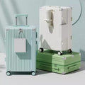 铝框拉链拉杆密码多功能旅行箱男女学生静音万向轮耐用