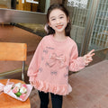 Girls' Loose Fit Pullover Hoodie