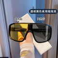 成品近视镜骑行眼镜户外滑雪防风沙登山跑步自行车运动变色太阳镜