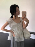 Summer Korean K-Pop V-Neck Shirt