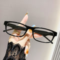Fashionable Leopard Presbyopia Glasses Small Black Frame Men Blue-Light Lens Round Face Glasses Frame Elderly Old Vision Reading Glasses Women
