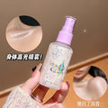 CAPPUVINI Diamond Shimmer Body Spray - Glowing Highlight Mist for Skin