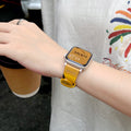 Fits Huawei watch fit5 Watch Band Summer New 5pro Creative Real Leather watch fit4 Wrist Strap Women