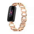 Metal Watch Band Fits Fitbit luxe Alloy Bracelet Band Swap Wrist Strap In Stock Adjustable