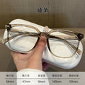 Beesfen BW51068S Early Bird Bare-Face Tool Frame Women Tea Prescription Glasses Cinnabar Sun Factory Wholesale