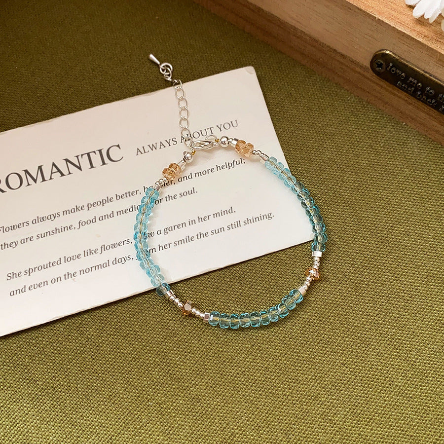 Zircon Butterfly Layered Bracelet - view 9
