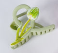 The most popular summer grabber clip 2026 new shark clip multi-color electroplated gold edge fashion simple high-end streamer