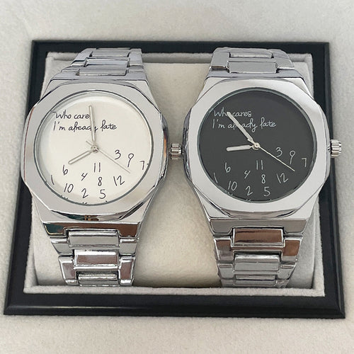 Export Bestseller Arabian Numbers Mens Watch Simple Premium Waterproof Glow Quartz Watch Factory Direct
