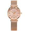 New Womens Watch Fashionable Waterproof Glow Pair Date Self-Winding Mechanical Ladies Watch Student Quartz Drop Ship