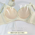 69107性感无痕缎面加厚馒头杯小胸神器聚拢显大收副乳无钢圈套装