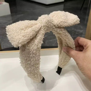 Vintage Fuzzy Leopard Print Headband - view 7
