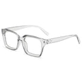 Wood Grain Leg Square Women Sunglasses Premium New Contrast Vintage Sunglasses Men Bare Face Stud Sunshade Glasses