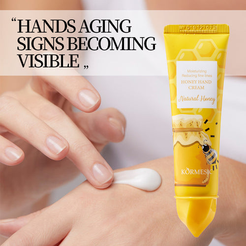 KORMESIC跨境外贸蜂蜜手霜hand cream秋冬季补水手部护理厂家批发