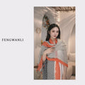 Women's Summer Ethnic Retro Frog Button Sun-Protection Shawl 2026 - As Pictured