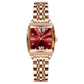 Swiss Brand Rhinestone Square Ladies Watch Waterproof Fashionable Casual Watch Live Export Bestseller Drop Ship