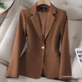 Women's Fall Korean Casual Waist-Tie Blazer + Top 2026 | Casual Blouse - Black