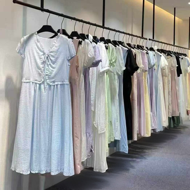 Sweet Loose Mid-Length Dress, Wholesale Source