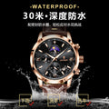 Swiss Brand Mens Watch Month Mutual Multifunction Chronograph Time Size Watch Quartz Watch Live Export Bestseller Drop Ship