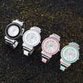2026 Cross-Border New Light Luxury Watch Ring Women Bangle Watch Simple Fashionable Versatile Western Bestseller New