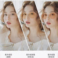 Photochromic Prescription Blue-Light Lens Student Tea Tint Unisex Frame Bare Face Frame Face-Slimming Finish Item Square Frame Prescription Sunglasses