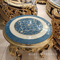New French aristocratic sofa living room furniture European style luxury high-end palace style luxury golden fabric